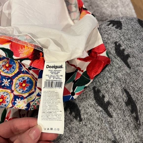 Desigual.woman.ANGELINA.dress.SS2018.18SWVW51-3000 size 46 - Picture 9 of 9